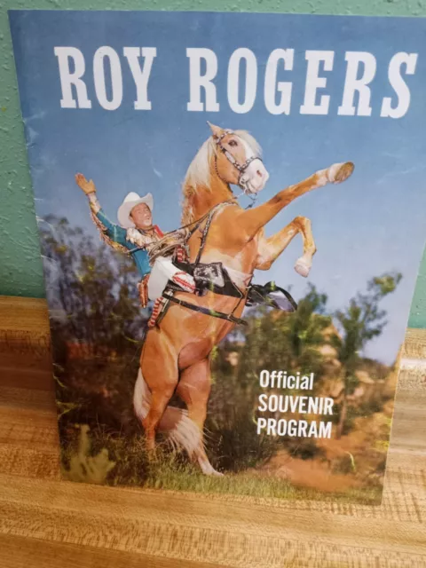 Roy Rogers Official Souvenir Program From The 1950's