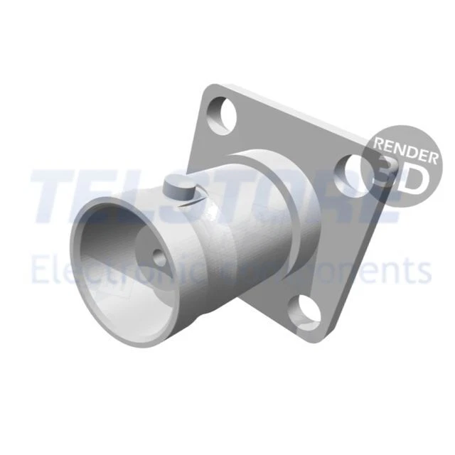 1pcs 1-1337499-0 Presa BNC femmina dritto saldatura teflon 50 ohm