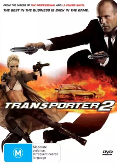 The Transporter 2 DVD (Region 4, 2005) Brand New & Sealed - Free Post