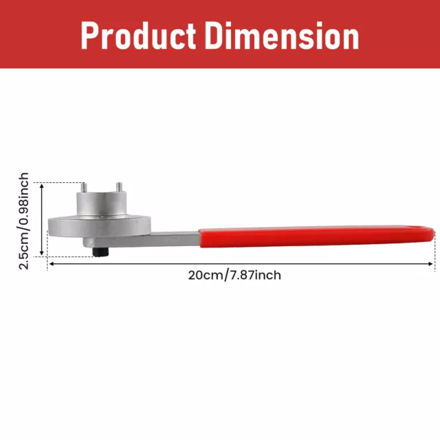 Tension Adjuster Wrench Carbon Steel Car Engine Timing Belt Tensioner DrHvQ