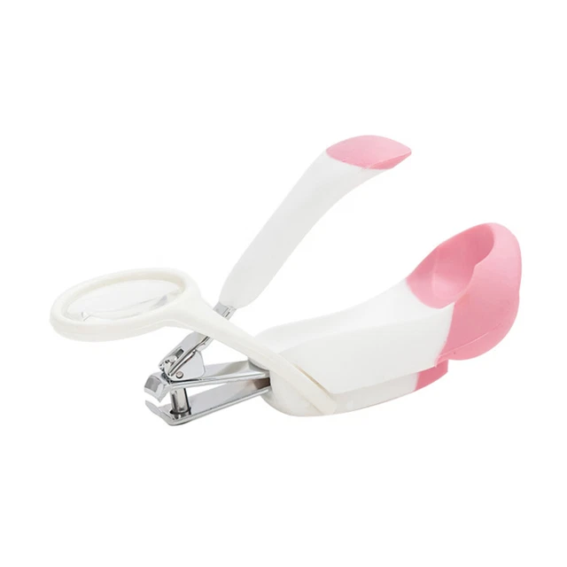 Forbici per unghie utili portatili con vetro Pro Baby neonati 3
