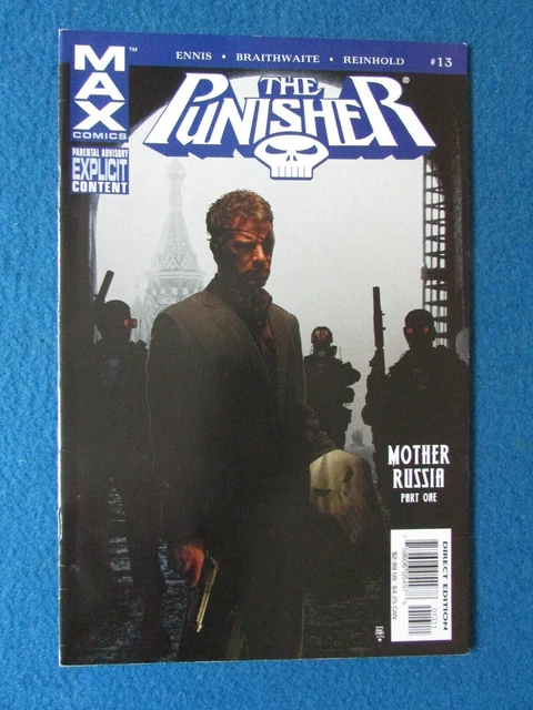 THE PUNISHER Marvel MAX Comic Issue 13 - January 2005 MOTHER RUSSIA