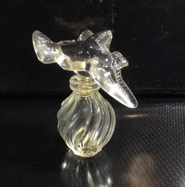 FLACON ANCIEN EN CRISTAL LALIQUE- L’AIR DU TEMPS de NINA RICCI - PARFUM ...