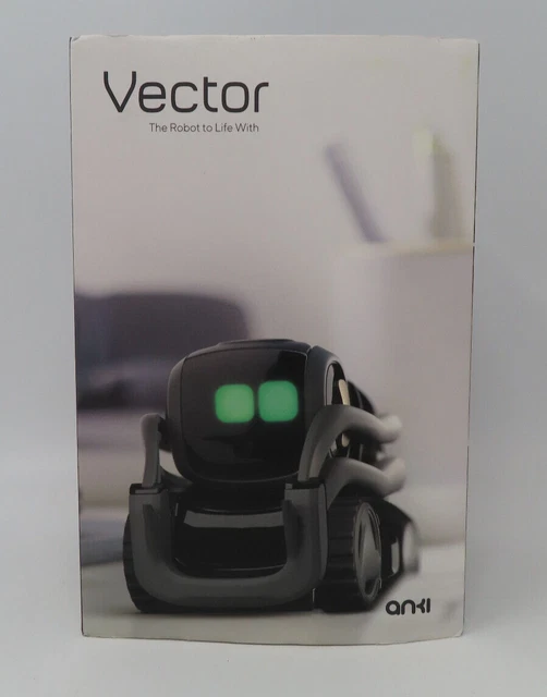 Anki 000-0075 Vector Advanced Companion Robot. Box, Papers, Charger, NO CUBE