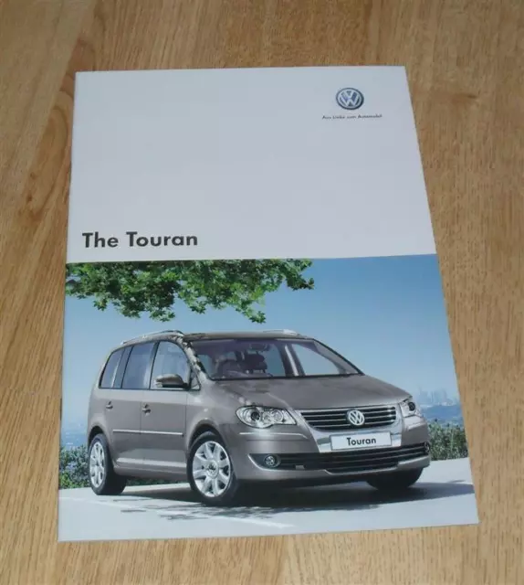 Volkswagen VW Touran Mini MPV Brochure 2007 - 1.6 1.4 TSI 1.9 2.0 TDI S SE Sport