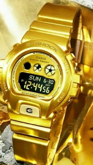 Montre NEUVE Casio G-Shock OR aspect métallique GMDS6900SM-9 LIVRAISON GRATUITE 2