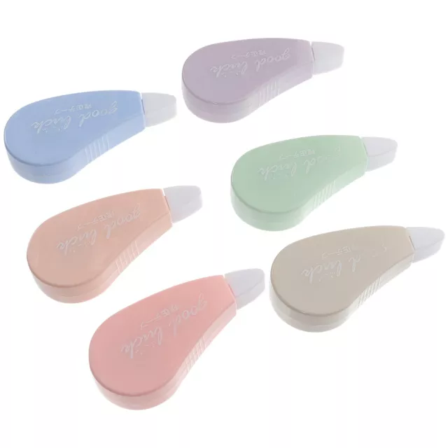 6pcs Mini Correction Tape for School & Office-BY