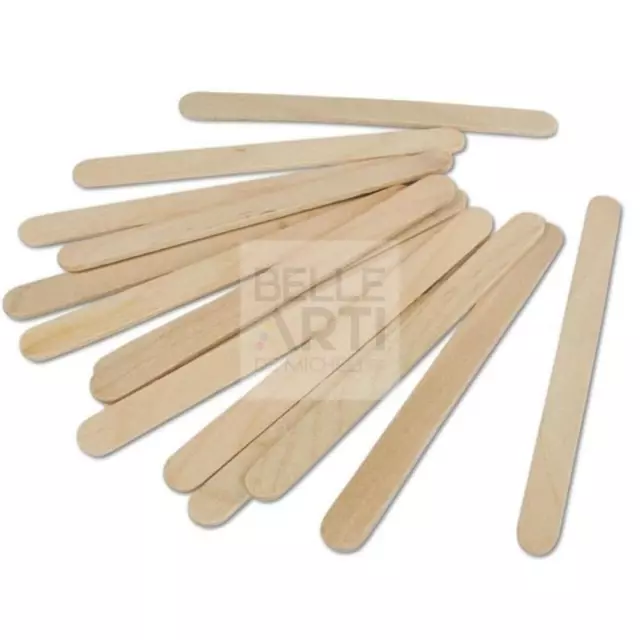 Stecche In Legno 115 Mm Naturali 50 Pz