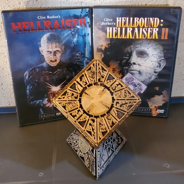 Hellraiser Puzzle Box Cube Lament Configuration Custom Stand Full size Base