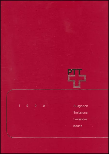 PTT-Jahrbuch Schweiz 1990, postfrisch