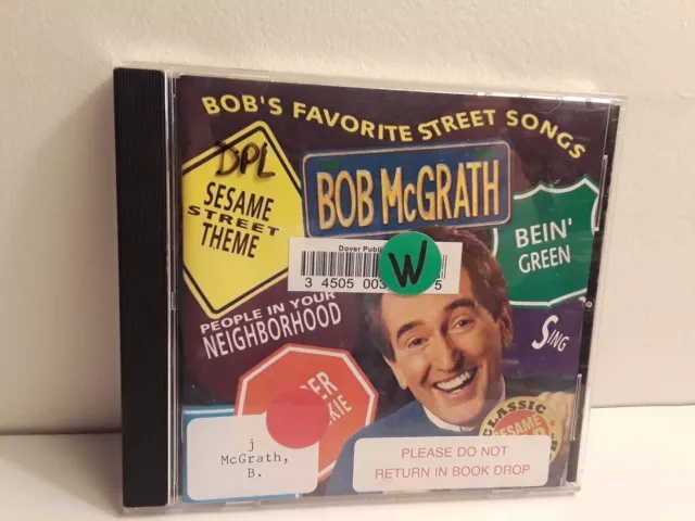 Bob McGrath ‎– Les chansons de rue préférées de Bob (CD, 1991, A&M)