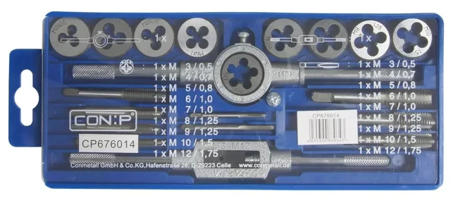 Ulisem M10X1.0 Tarauds Et Filières Pré-taraud Et Filière M10 X 1,0 Mm 2 Pieces 87975382