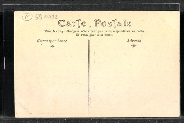 CPA Fresnes-en-Woevre, Avenue du Paquis 2