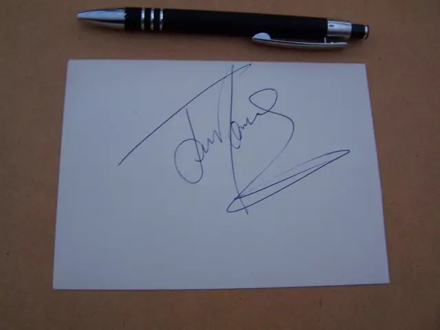 Jimmy Young  Autograph (DE27) please scroll down