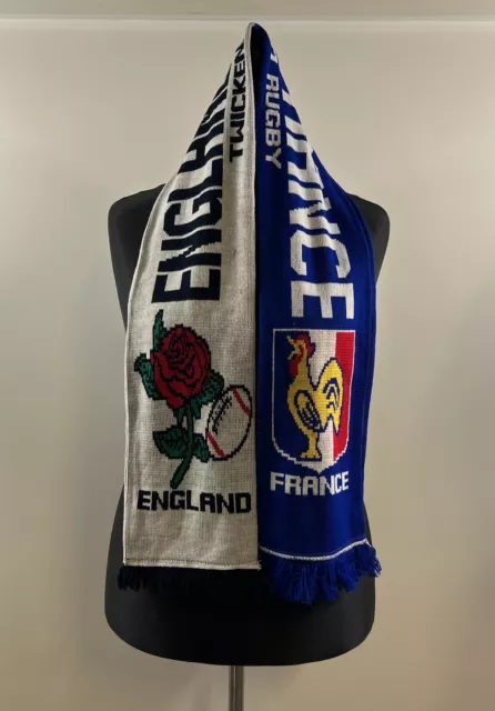 England V France Twickenham Rugby Scarf G466