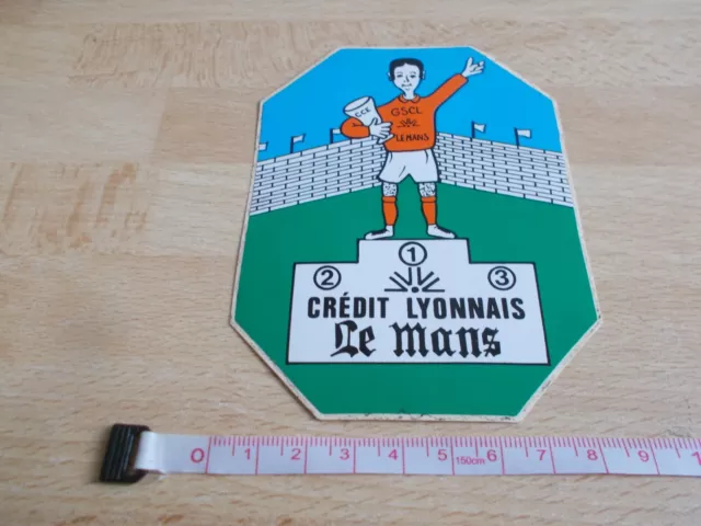 Sticker Bank Credit Lyonnais - le Mans