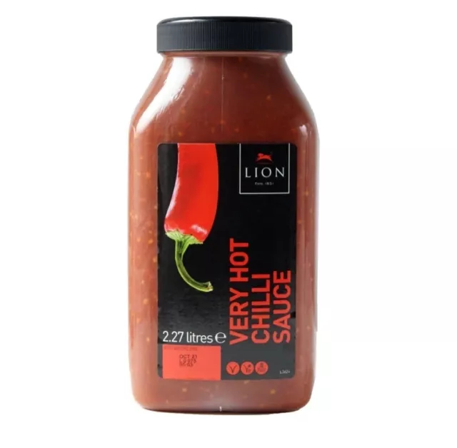 Lion Very Hot Chilli Sauce - 2.27L