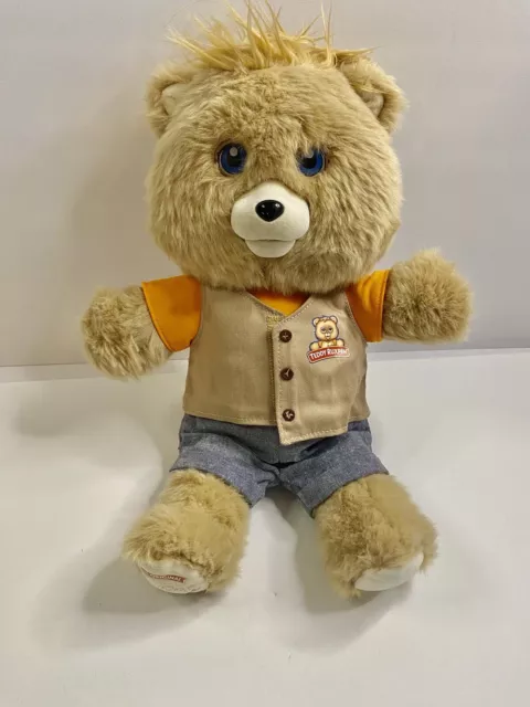 Teddy Ruxpin 2017 Animated Storytelling Bear Bluetooth LCD Eyes Works 15"