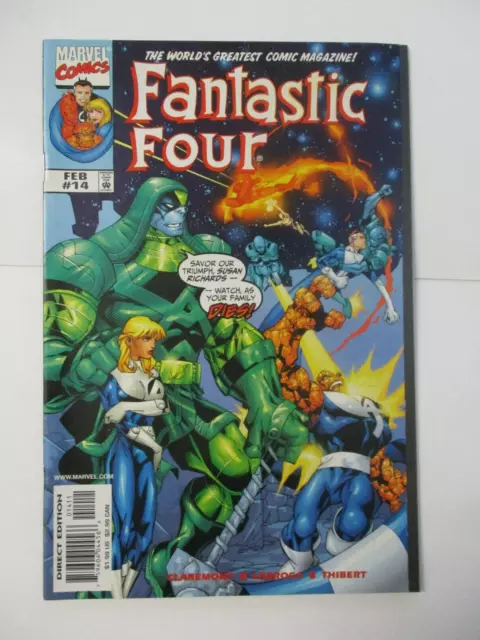 Fantastic Four #14 February 1999 Nm Near Mint 9.4 Marvel Comics Chris Claremont