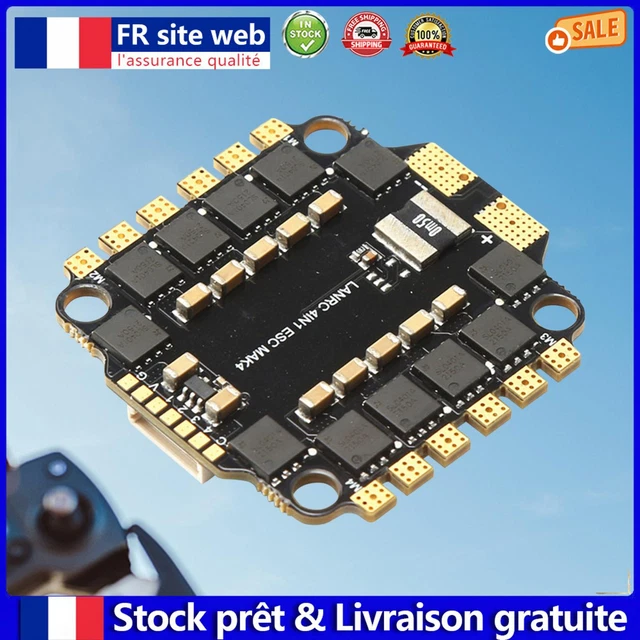 Electronic Speed Controller 4 in 1 Brushes Generator 45A for Car (45A) fr