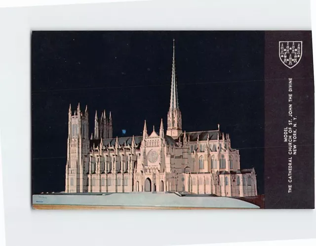 Postcard Model The Cathedral Church of St. John the Divine New York City NY USA