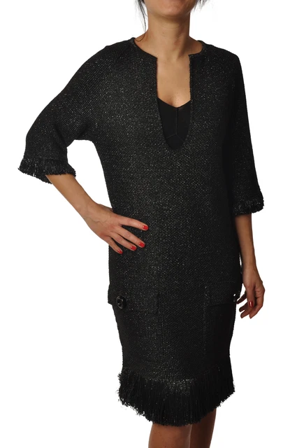 Robe Elisabetta Franchi Neuve Avec étiquettes - Noir - Référence 6112726C191226