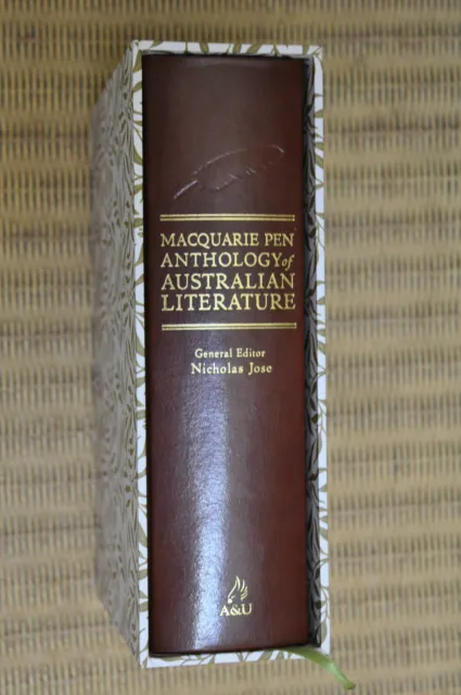 MACQUARIE PEN ANTHOLOGY OF AUSTRALIAN LITERATURE LIMITED SIGNED ps