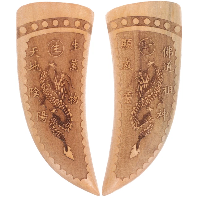 1 paire d'offrant des tasses sacrées sorcières tasses spirituelles saintes 4