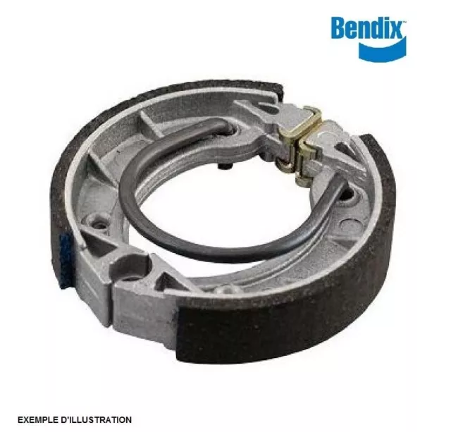 Jeu de Machoires de Frein Arrière Bandix BA011 HONDA 50 NH LEAD - > 83