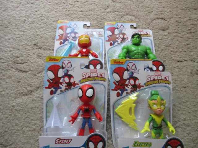 MARVEL SPIDEY AND his Amazing Friends 4 Inch Figure - Complete Your ...
