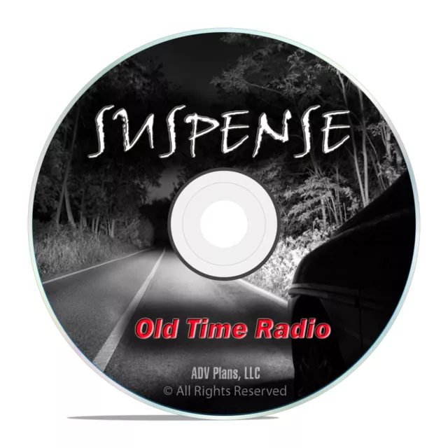 Suspense!, The Complete Set of 959 Old Time Radio Mystery Thriller Shows DVD F88