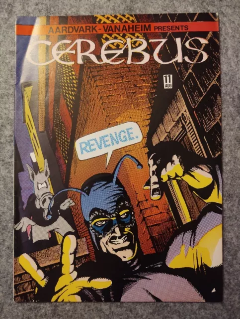 Cerebus 11 Aardvark Vanaheim Dave Sim Cockroach 1979 comix batman tmnt anthro
