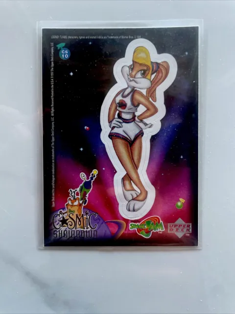1996-97 SPACE JAM Insert Cosmic Showdown Sticker # CS10 Lola Bunny NM-MT
