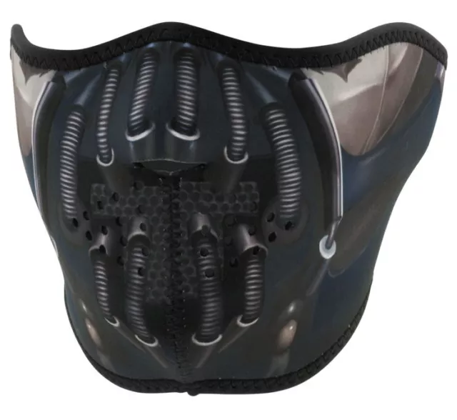 Zan Half Face Mask Wnfm097H Pain Neoprene Wind Fall Winter Harley Motorcycle