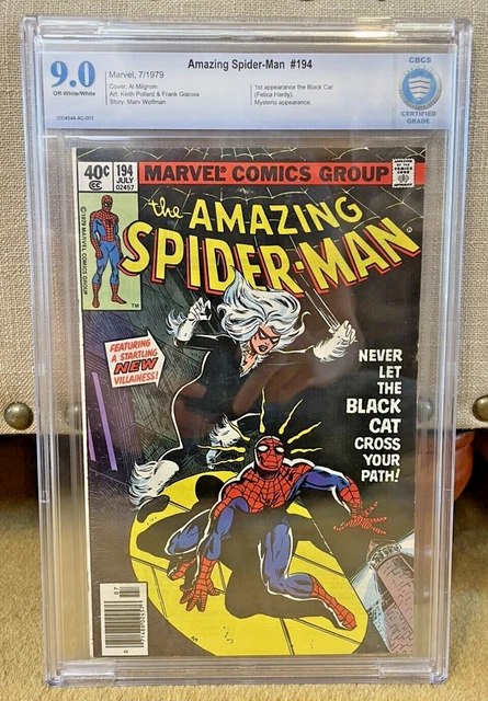 Amazing Spider-man # 194 Newstand 1st Black Cat: Rare High Grade Hot MCU Key! !