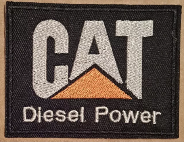 Caterpillar CAT Diesel Power embroidered Iron on patch