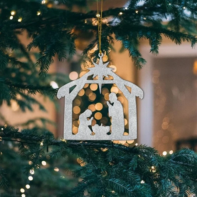 NATIVITY CHRISTMAS ORNAMENT, Nativity O Holy Night, Nativity Scene