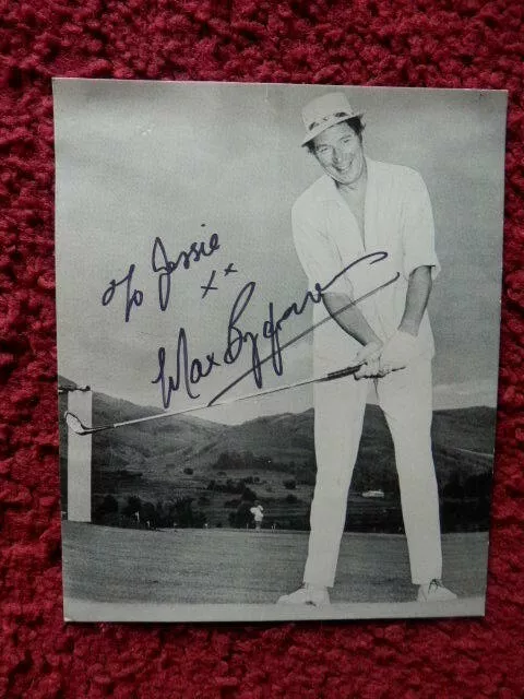 Max Bygraves - Tv Presenter / Singer  - Autographed Photo