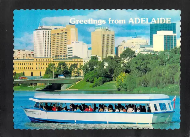 A5887 Australia SA Adelaide River Torrens Popeye postcard