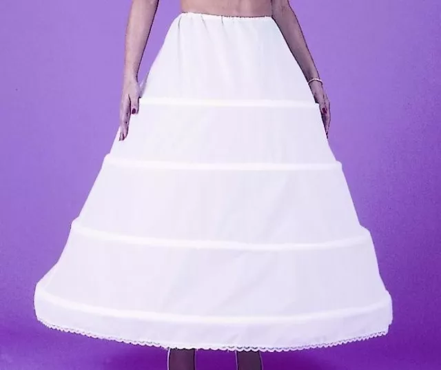 4 Bone Hoop Skirt Slip