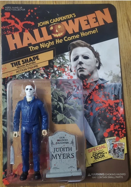 SOLD OUT HALLOWEEN MICHAEL MYERS (Blood Splatter) THE SHAPE Figure Fright-Rags