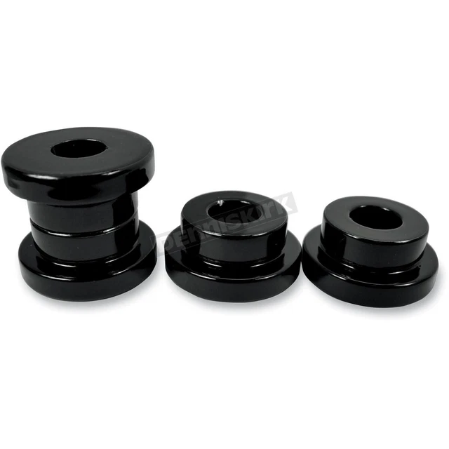 LA Choppers Black Solid Riser Bushings - LA-7400-50B