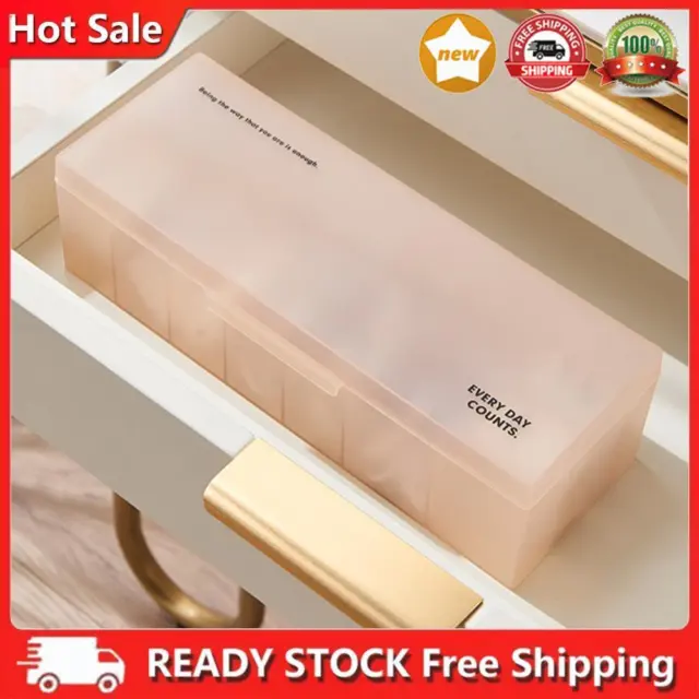 Clear Cable Storage Box Plastic Jewelry Box for Office and Zuha