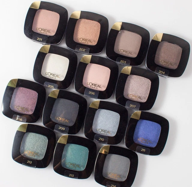 Fard à Paupières L'Oréal Color Riche Gel - Teinte 505 Lumière - Tenue 8h - Scintillant