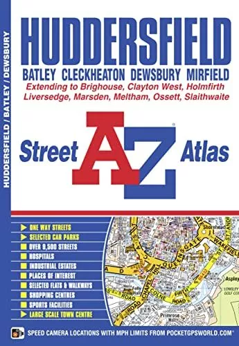 Huddersfield Street Atlas [Paperback] Geographers A-Z Map Company