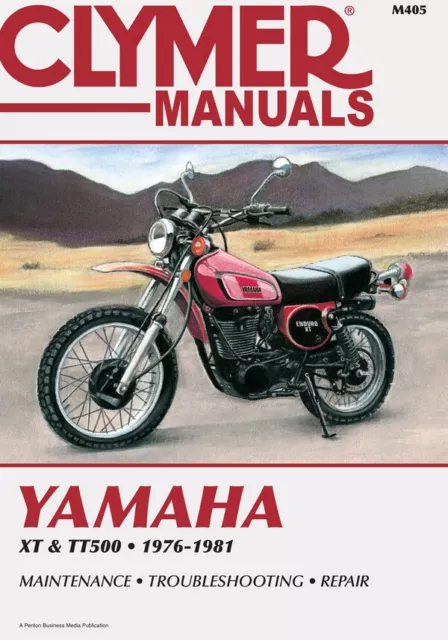 Yamaha XT500 & TT500 1976-1981 Workshop Repair Manual