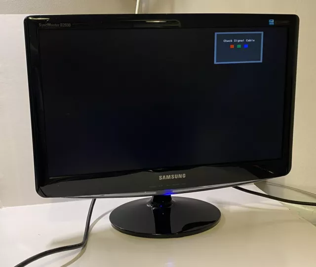 Samsung Black Widescreen 1600 x 900 20" SyncMaster B2030N VGA LCD Monitor