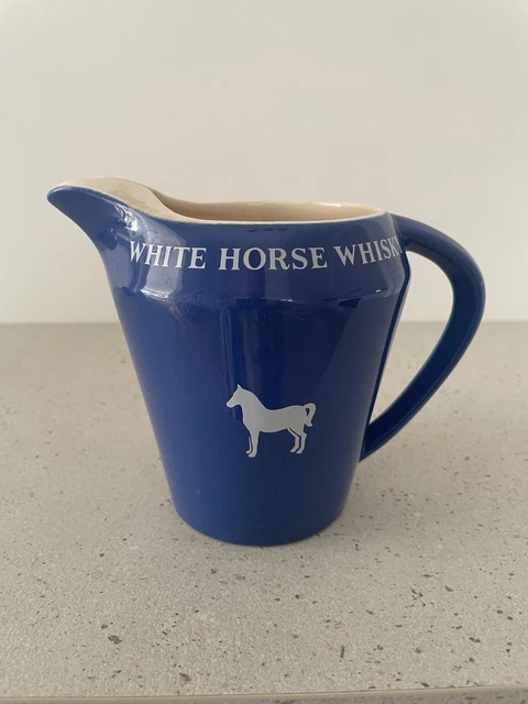 WHITE HORSE WHISKY Ceramic Jug - Wade, Regicor, London