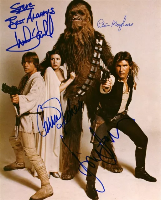 Star Wars Signed Original Cast 8x10 Picture Celebrity Print