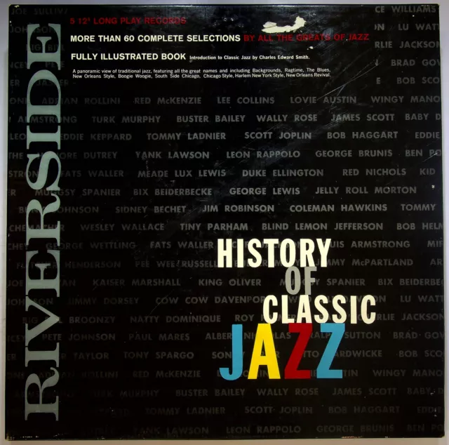 EBOND Various History Of Classic Jazz Vinile Riverside Records V077000